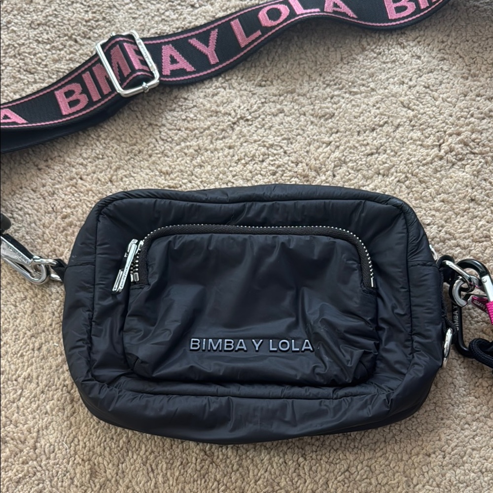 Bimba Y Lola Black Crossbody Bag
